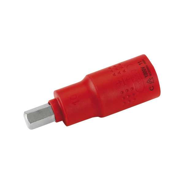 Llave de vaso aislada 1/2" con punta hexagonal 5 mm ALYCO