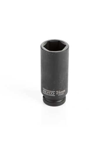 Vaso de impacto largo 1/2" 8 mm ALYCO 2