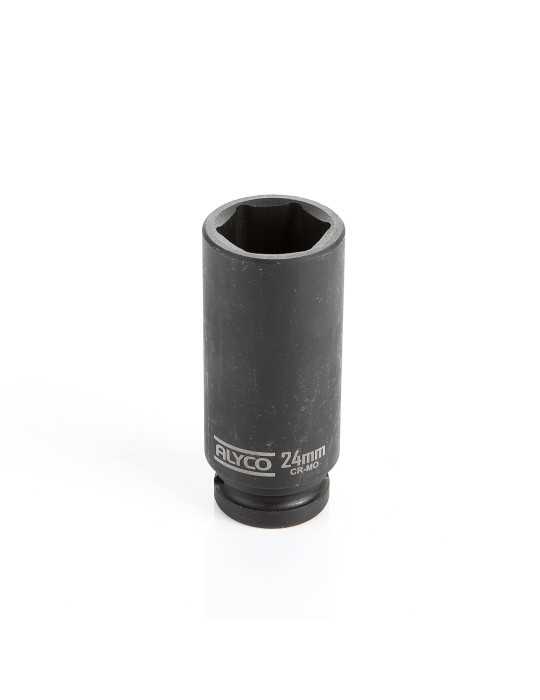 Vaso de impacto largo 1/2" 8 mm ALYCO