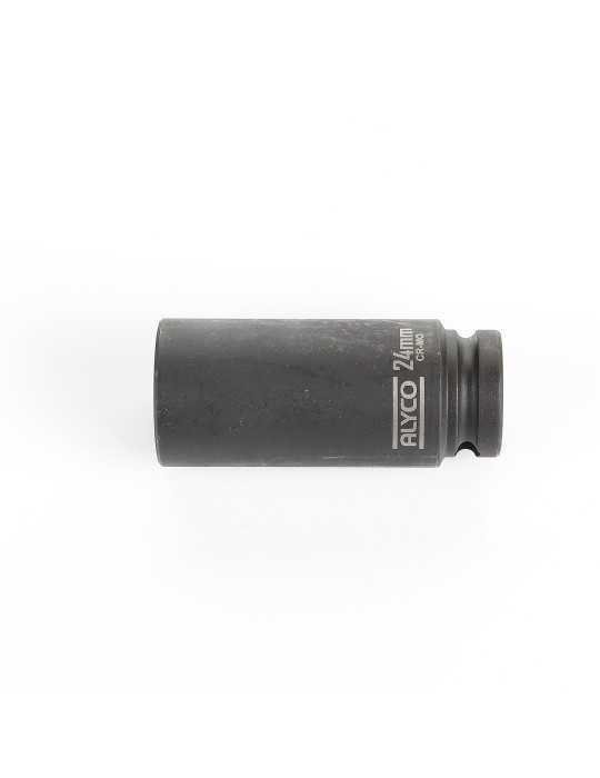 Vaso de impacto largo 1/2" 8 mm ALYCO