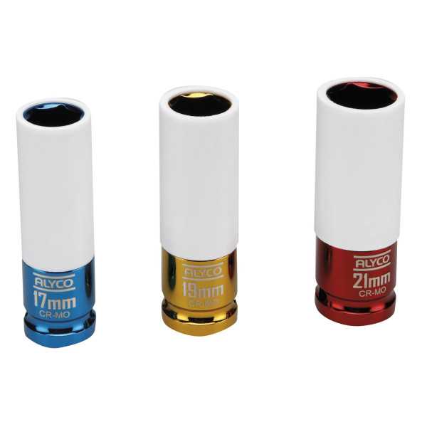 Vaso de impacto 1/2" para ruedas 21 mm ALYCO