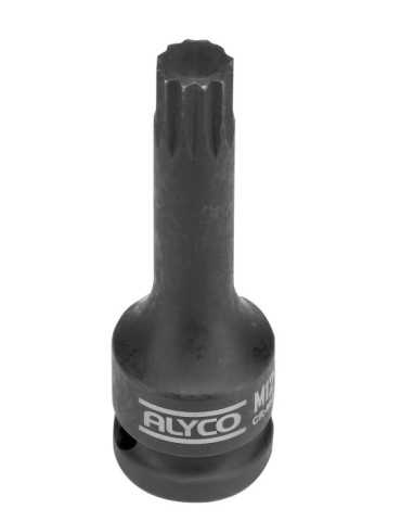Vaso de impacto 1/2" con punta XZN M16 ALYCO