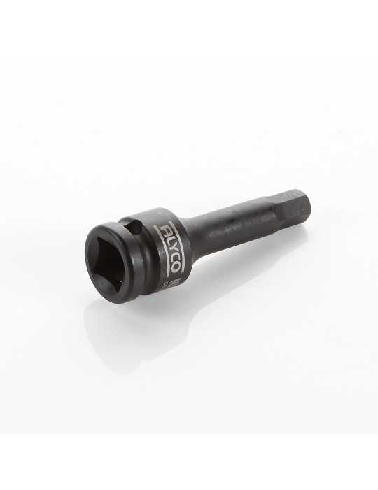 Vaso de impacto 1/2" con punta hexagonal 14 mm ALYCO