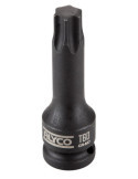 Vaso de impacto 1/2" con punta Torx T30 ALYCO