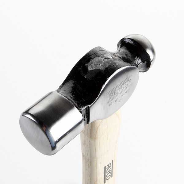 Martillo de bola 455 g mango Hickory ALYCO