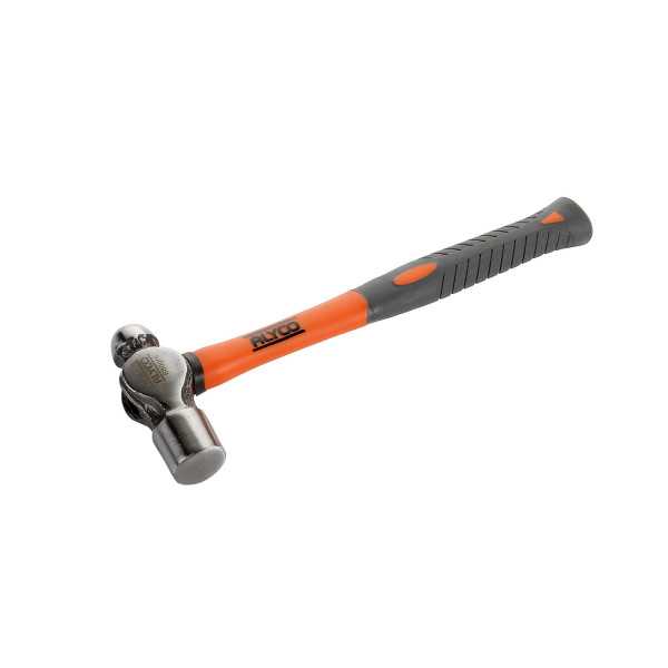Martillo de bola 450 g mango fibra de vidrio ALYCO ORANGE
