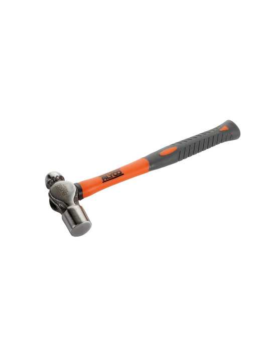 Martillo de bola 450 g mango fibra de vidrio ALYCO ORANGE
