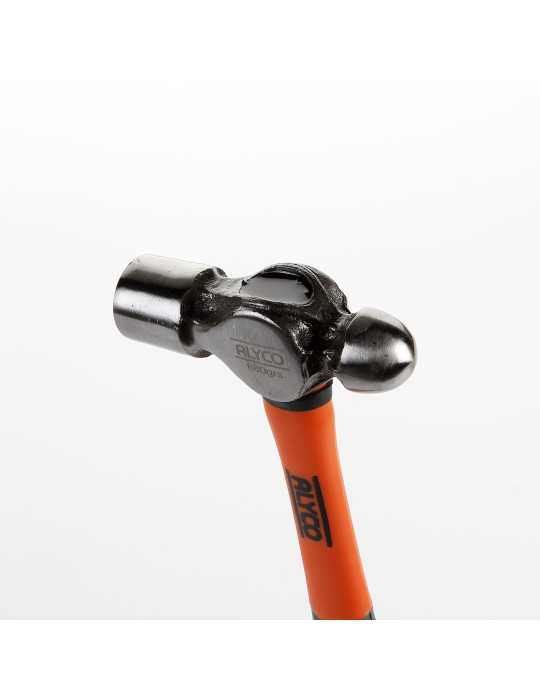 Martillo de bola 680 g mango fibra de vidrio ALYCO ORANGE