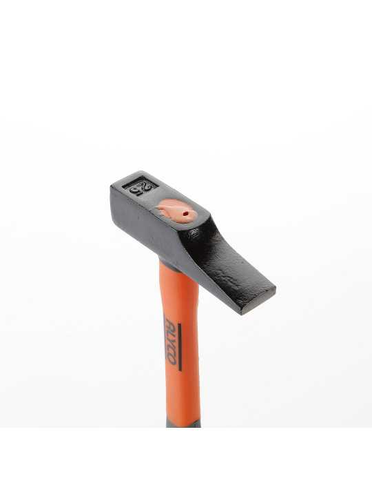 Martillo de peña 25 mm mango fibra de vidrio ALYCO ORANGE