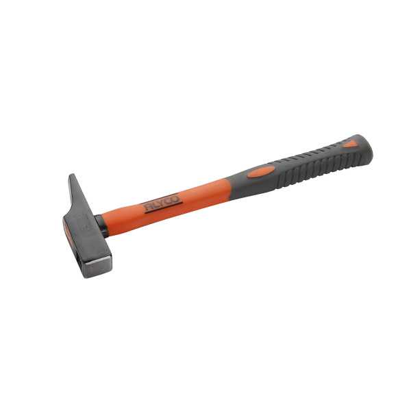 Martillo de peña 30 mm mango fibra de vidrio ALYCO ORANGE