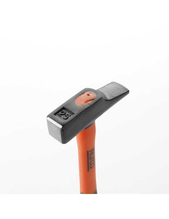 Martillo de peña 30 mm mango fibra de vidrio ALYCO ORANGE