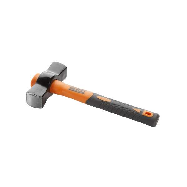 Maceta de albañil 1,5 kg mango fibra de vidrio ALYCO ORANGE