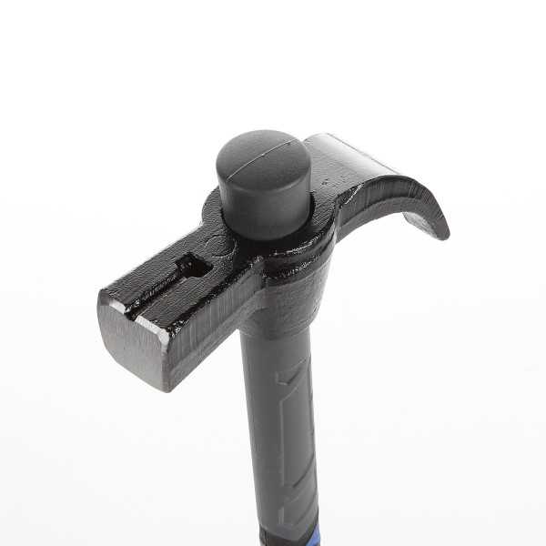 Martillo de uña curva 600 g mango fibra de vidrio ALYCO