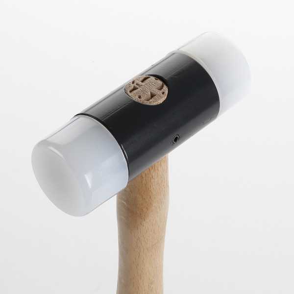 Martillo bocas nylon 54 mm mango madera ALYCO