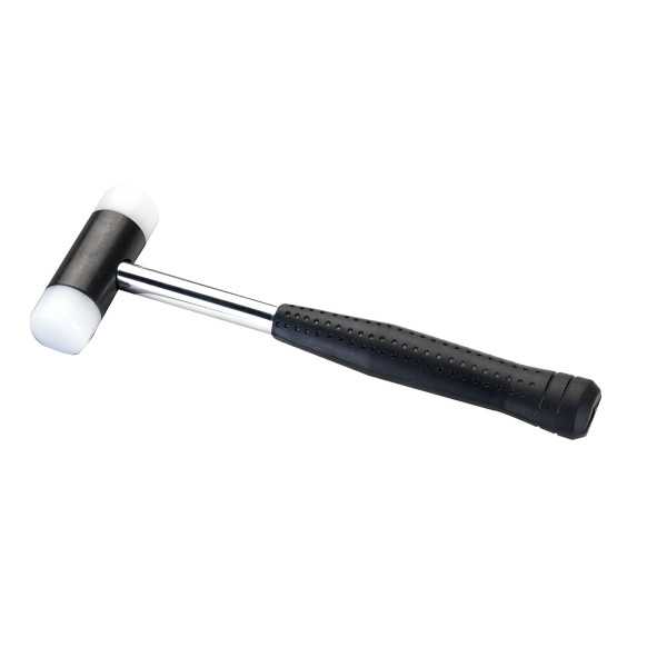 Martillo bocas nylon 44 mm mango metálico ALYCO
