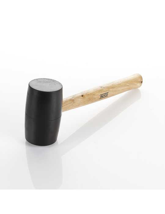 Maza goma negra 685 g mango madera ALYCO