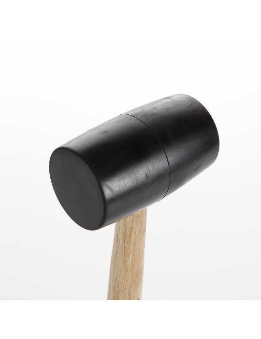 Maza goma negra 910 g mango madera ALYCO