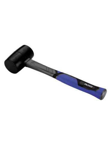 Maza goma negra 685 g mango fibra de vidrio ALYCO