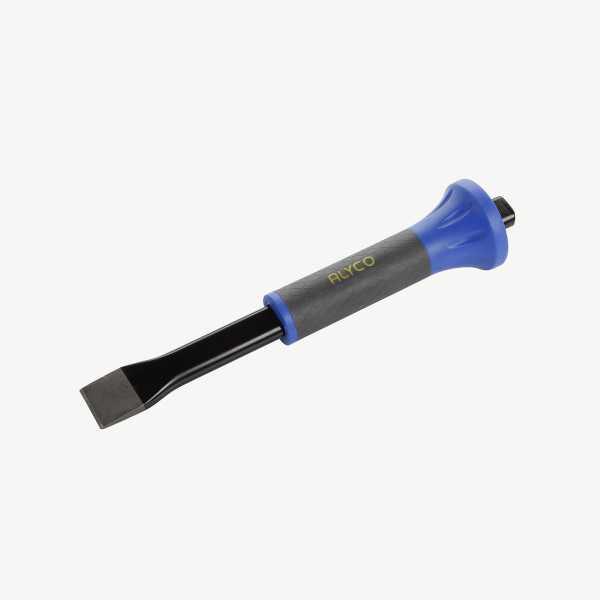 Cortafríos plano 250 x 26 mm con protector ALYCO