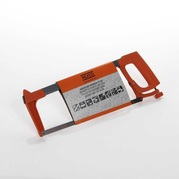 Arco de sierra cuerpo aluminio 300 mm ALYCO ORANGE