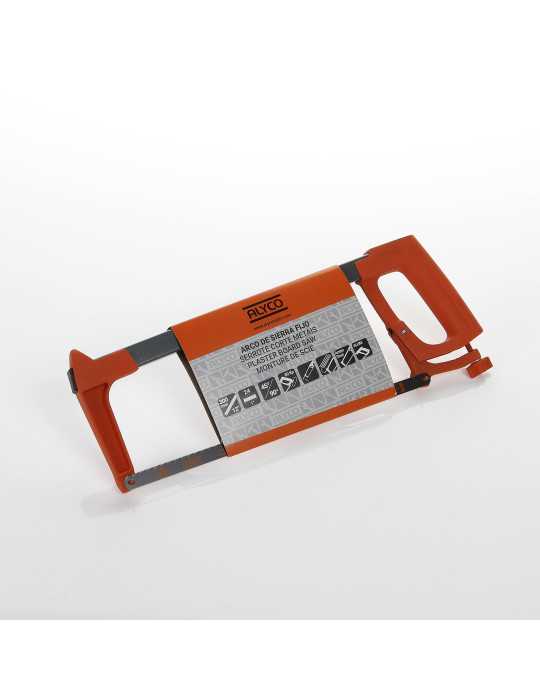 Arco de sierra cuerpo aluminio 300 mm ALYCO ORANGE
