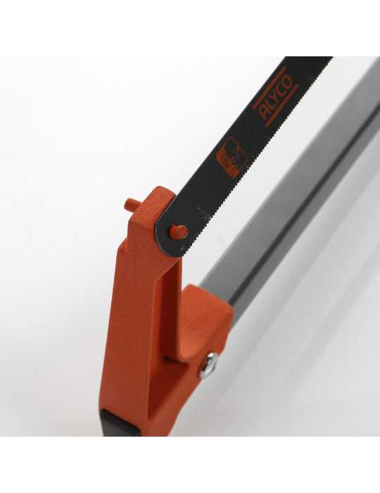 Arco de sierra cuerpo aluminio 300 mm ALYCO ORANGE