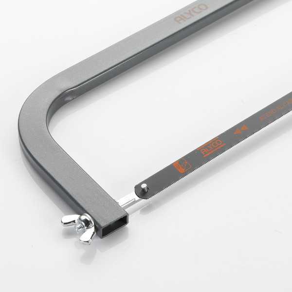 Arco de sierra 300 mm cuerpo aluminio ALYCO ORANGE