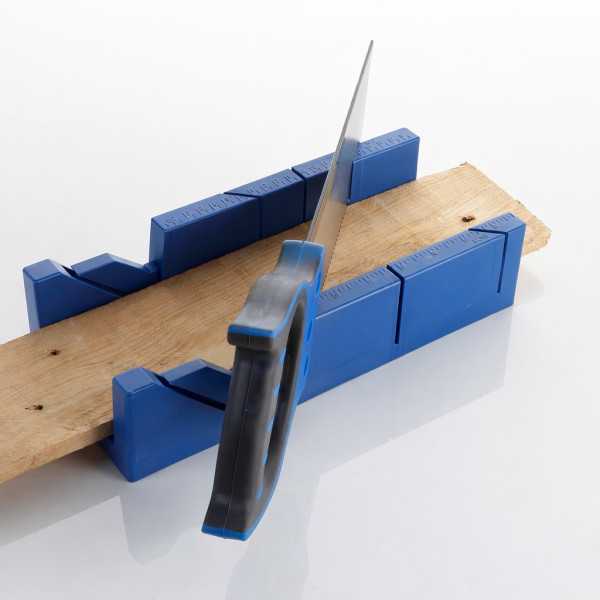 Juego serrucho costilla y caja ingletear ALYCO