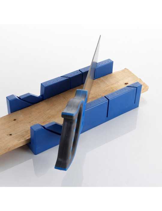 Juego serrucho costilla y caja ingletear ALYCO