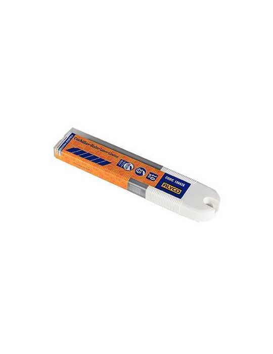 Dispensador 10 cuchillas fragmentables 25 mm SK2H ALYCO