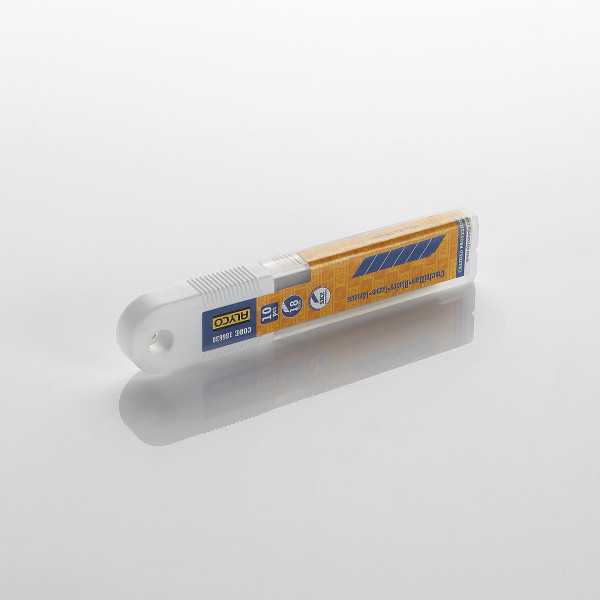 Dispensador 10 cuchillas fragmentables 18 mm SK2 ALYCO