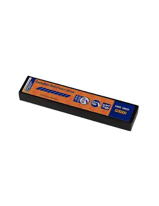 Dispensador 10 cuchillas fragmentables 18 mm SK2H ALYCO