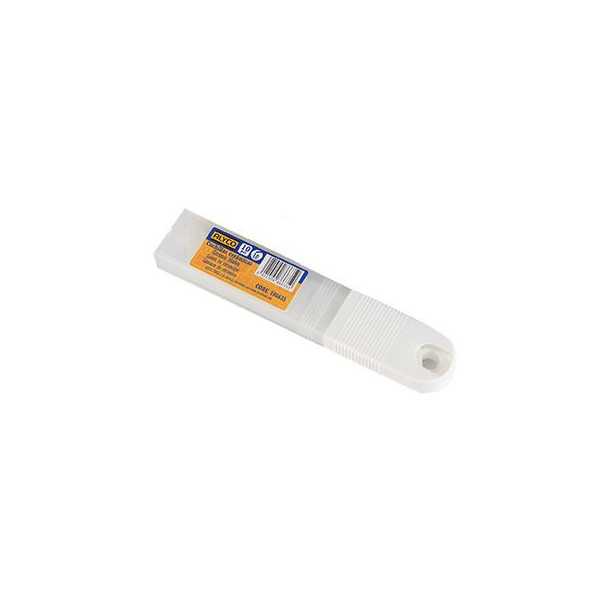 Dispensador 10 cuchillas fragmentables 18 mm cerámicas ALYCO