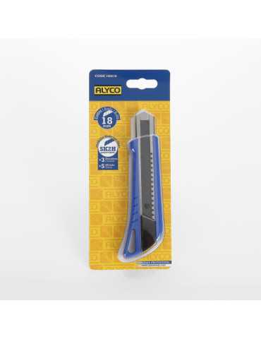 Cutter fragmentable 18 mm SK2H botón deslizable ALYCO 2