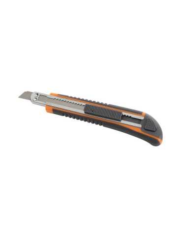 Cutter fragmentable 9 mm guía metálica ALYCO ORANGE
