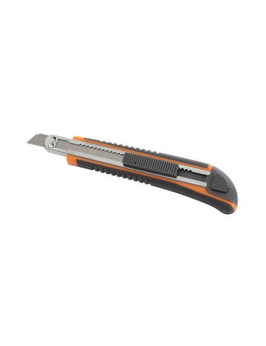 Cutter fragmentable 9 mm guía metálica ALYCO ORANGE