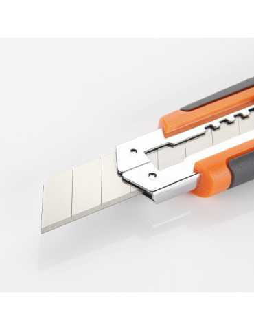 Cutter fragmentable 18 mm guía metálica ALYCO ORANGE 2