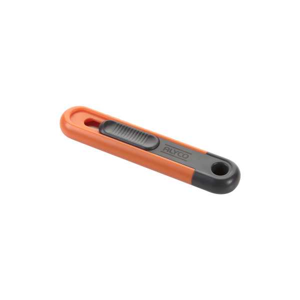 Cutter seguridad cuerpo ABS ALYCO ORANGE