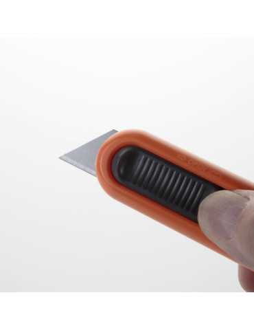 Cutter seguridad cuerpo ABS ALYCO ORANGE 2