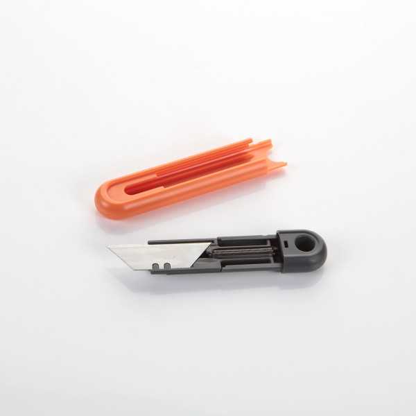 Cutter seguridad cuerpo ABS ALYCO ORANGE
