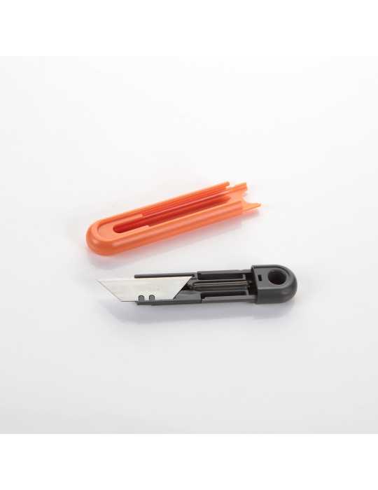 Cutter seguridad cuerpo ABS ALYCO ORANGE