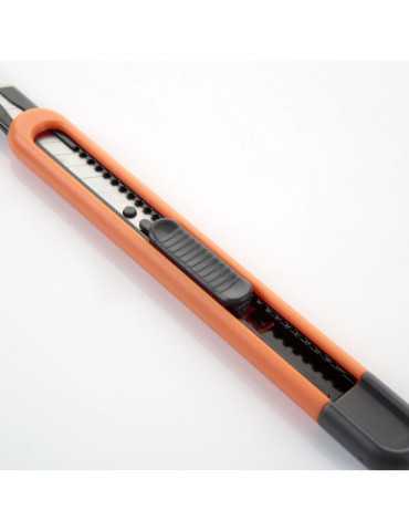 Cutter fragmentable 9 mm guía metálica ALYCO ORANGE 2