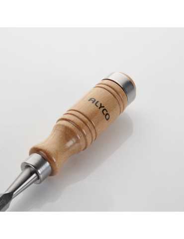 Formón madera 20 mm mango madera ALYCO 2