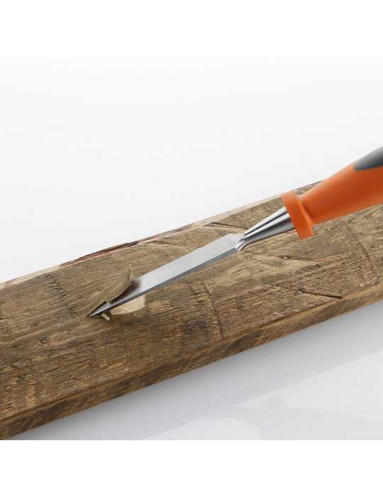 Formón 20 mm mango bicomponente ALYCO ORANGE