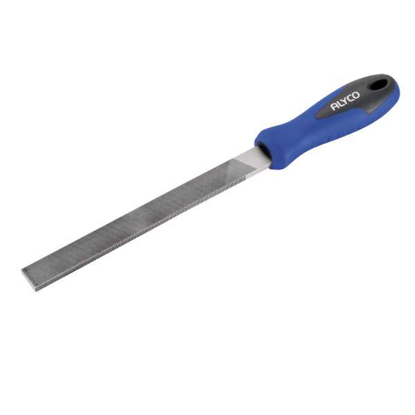 Lima plana 100 mm mango bimaterial ALYCO