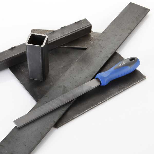 Lima plana 300 mm mango bimaterial ALYCO