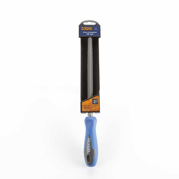 Lima triangular 250 mm mango bimaterial ALYCO