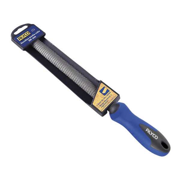 Lima redonda basta 250 mm mango bimaterial ALYCO