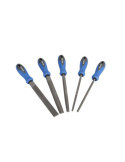 Juego 5 limas entrefinas 150 mm en bolsa nylon ALYCO
