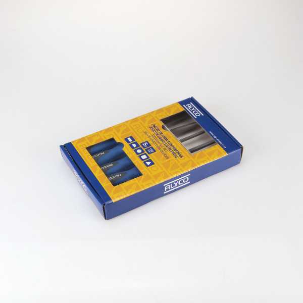 Juego 5 limas entrefinas 150 mm en bolsa nylon ALYCO